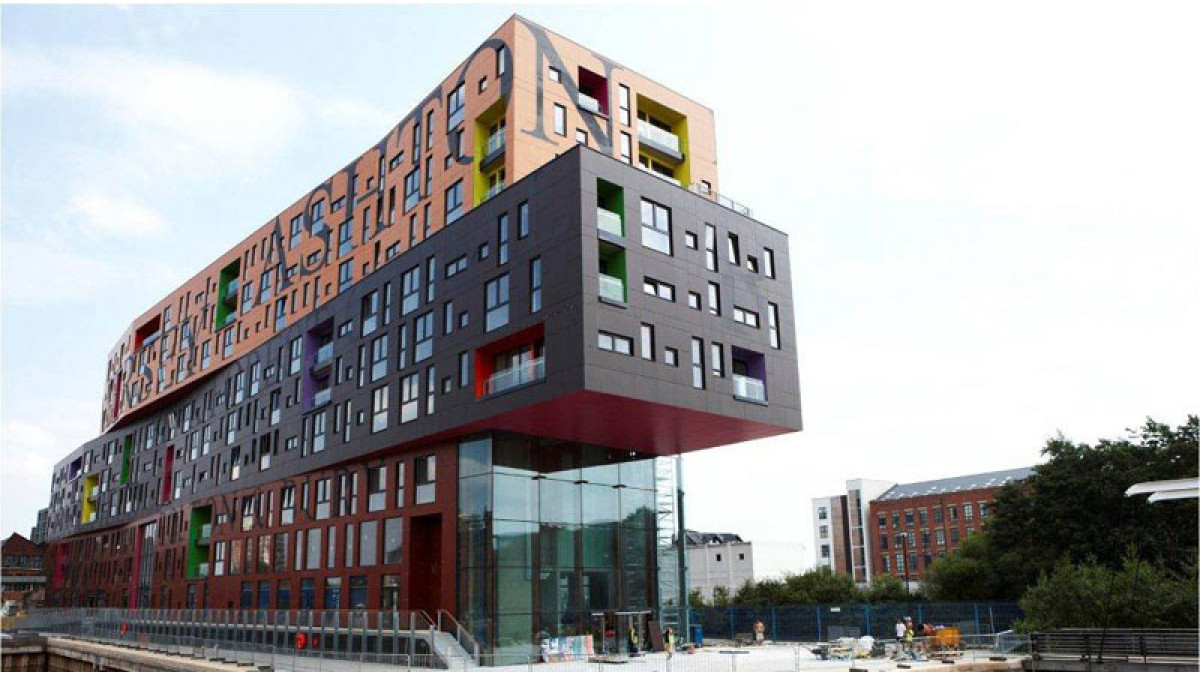 Trespa Multi Colour Panel Facade