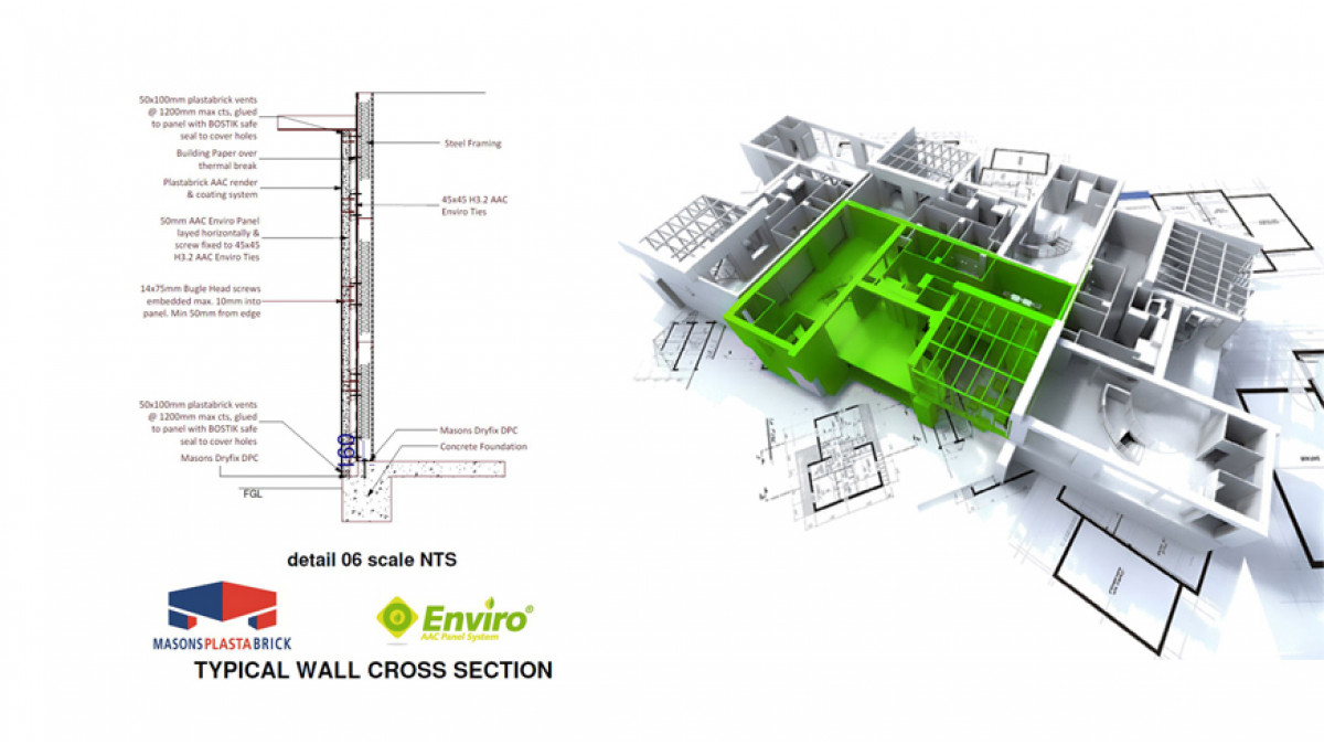 Enviro Cladding Cross Section