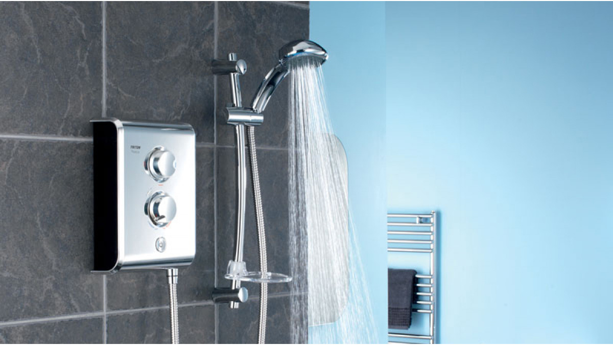 Triton showers are easy to install and economical because they will only draw power during operation.