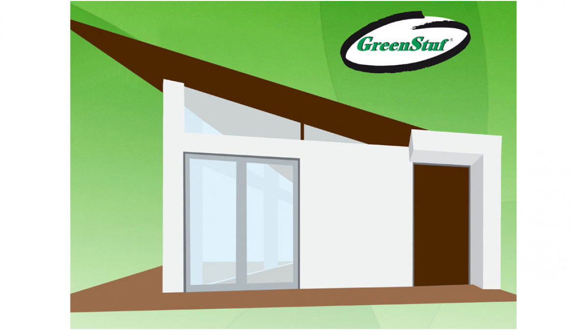 GreenStuf Skillion Roof Blanket delivers higher R-Values at restricted thicknesses.
