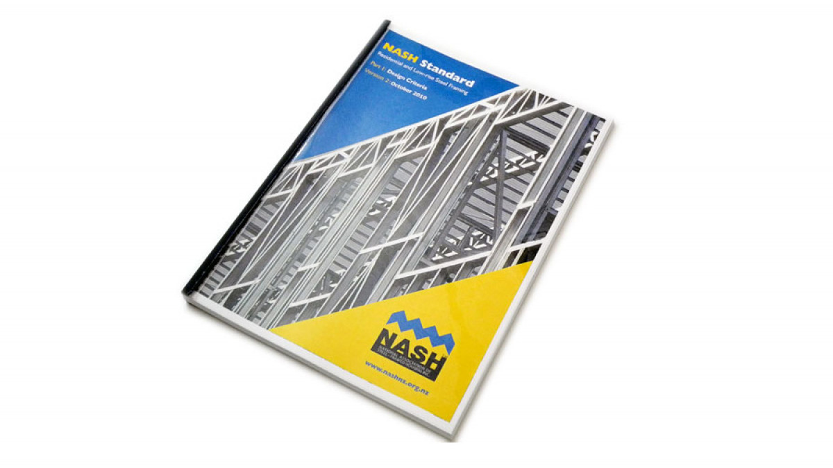 The NASH standard for residential and low-rise steel framing.