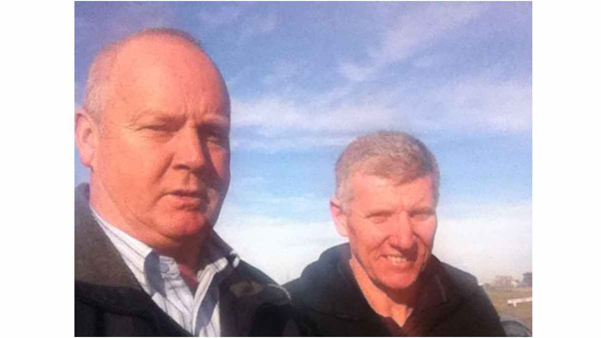 Allan de Wagt (left) Nevil Fifield (right)