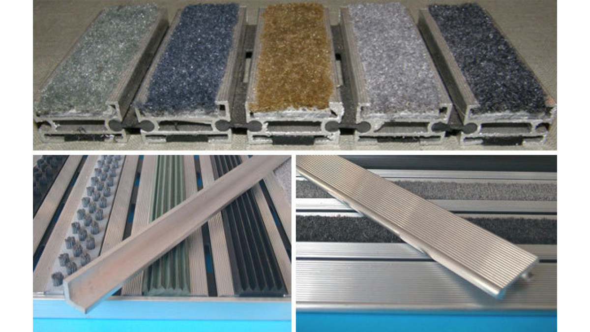 The commercial-entrance matting system now includes the new-release range of Forbo carpet infills. This selection is made up of both Coral Brush Activ and Coral Classic colours.<br />

