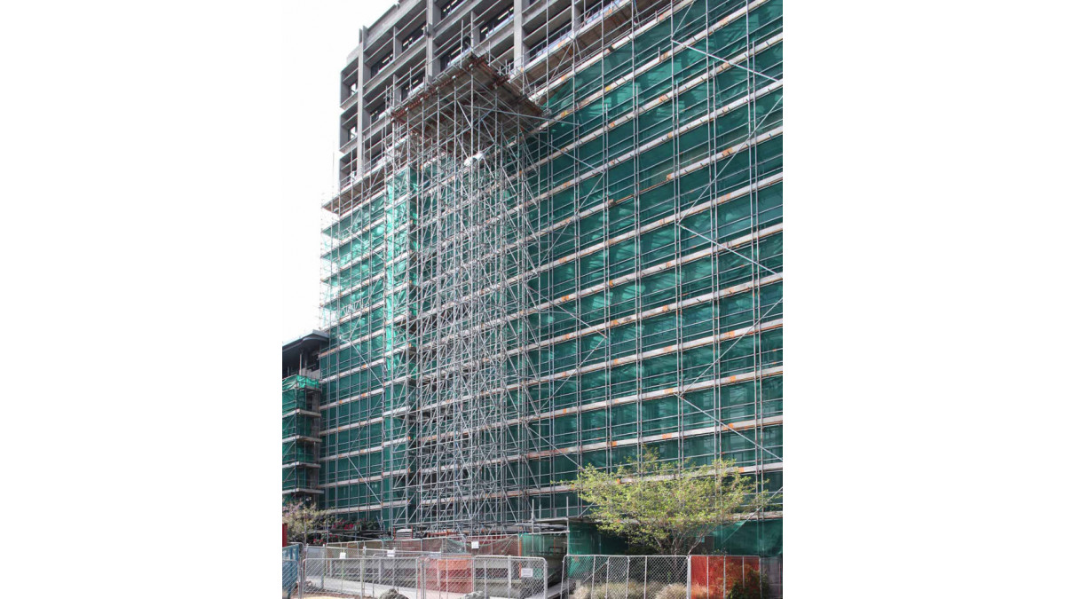 The James Hight building restoration project is believed to be the largest post-earthquake remediation job in Christchurch.