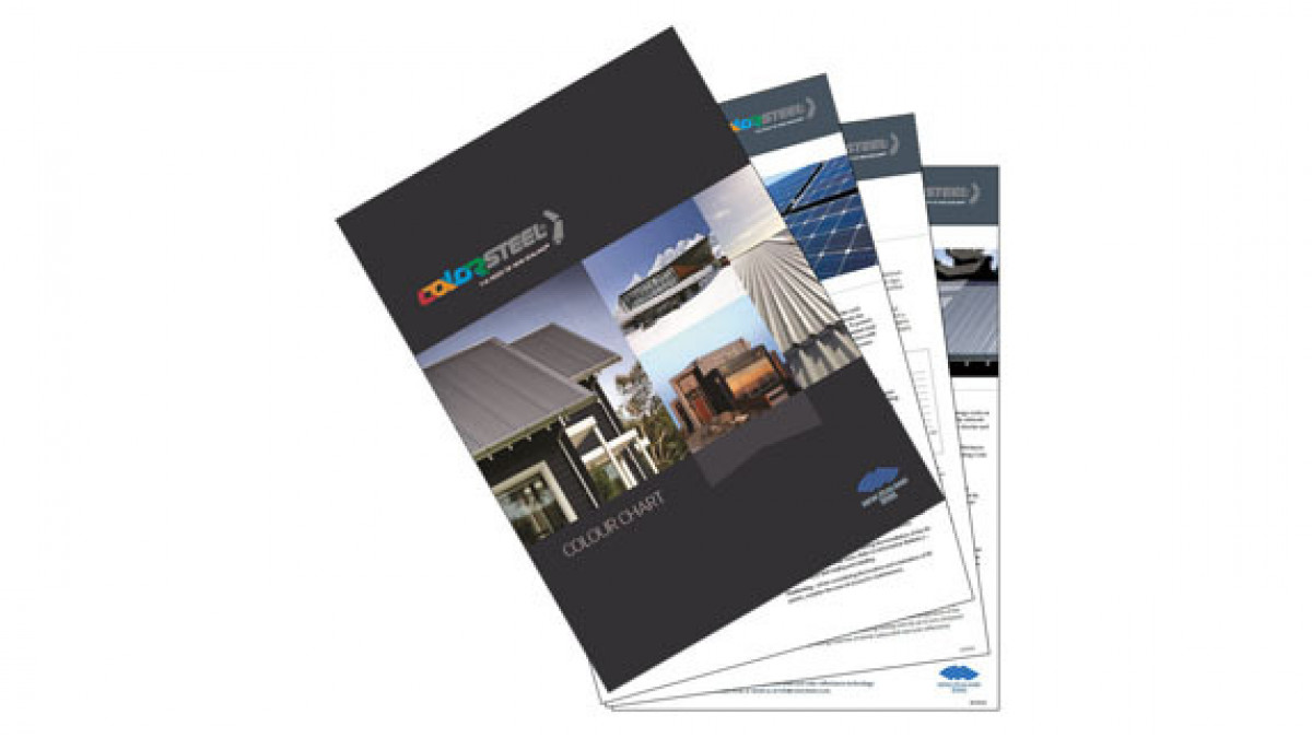 A fresh new colour chart is a key element of the modernised look and feel for Colorsteel. 