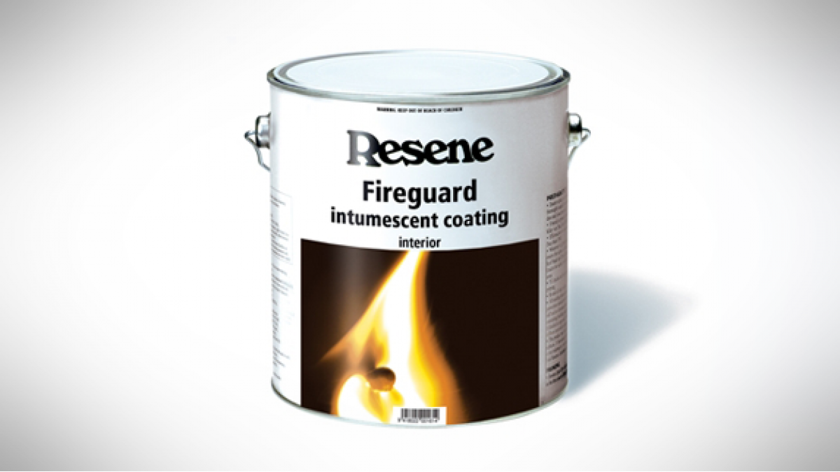Fireguard intumescent coating.