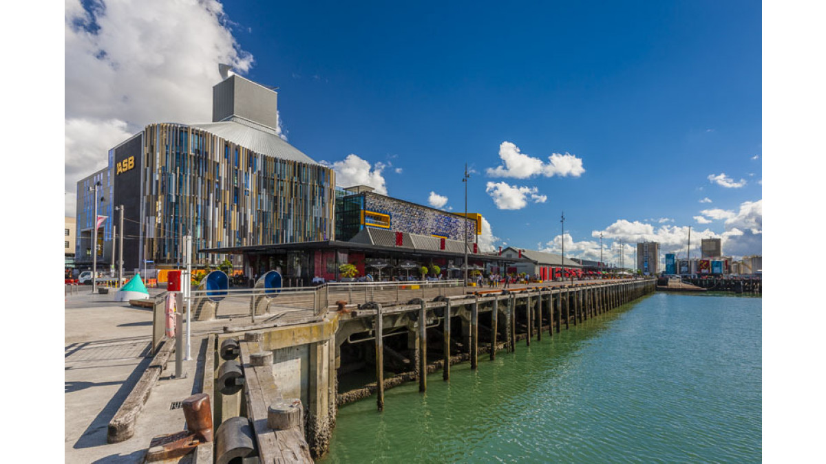 The new ASB building in Auckland's Wynyard Quarter.