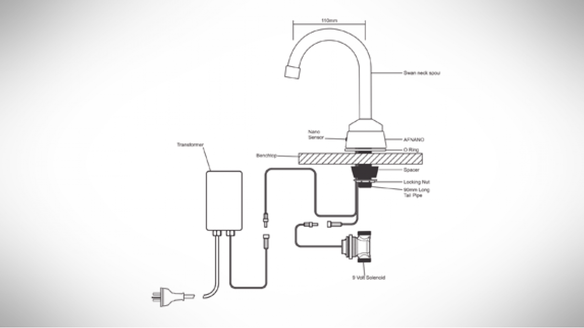 The AVO181 features: 100mm sensor range; 50-800 KPa operating pressure; back-flow prevention valve; 240V waterproof transformer; Watermark/Codemark certified<br />
