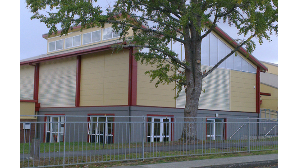 Whangarei Girls High School using James Hardie Stria