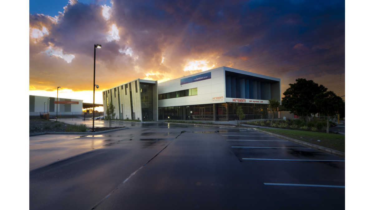 The Laminex Group head office and distribution centre, Auckland.