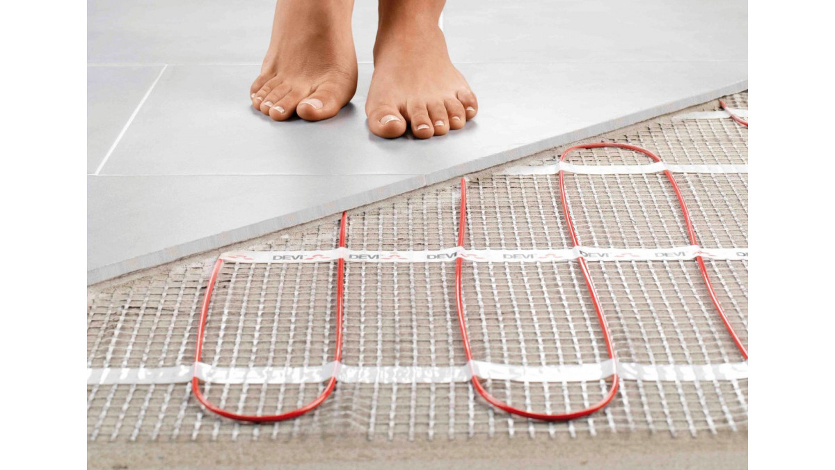 Devi underfloor heating.