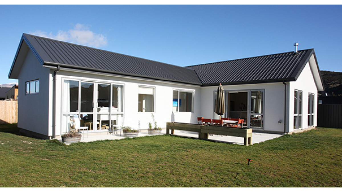 This Albert Town house which won design windows, Central Otago, the "Residential under $15,000" category, offered “formidable value,” according to the WANZ judge.