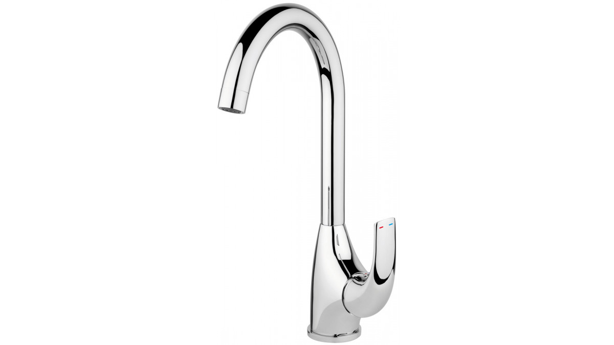 The Mana Gooseneck Sink Mixer (MN01G).