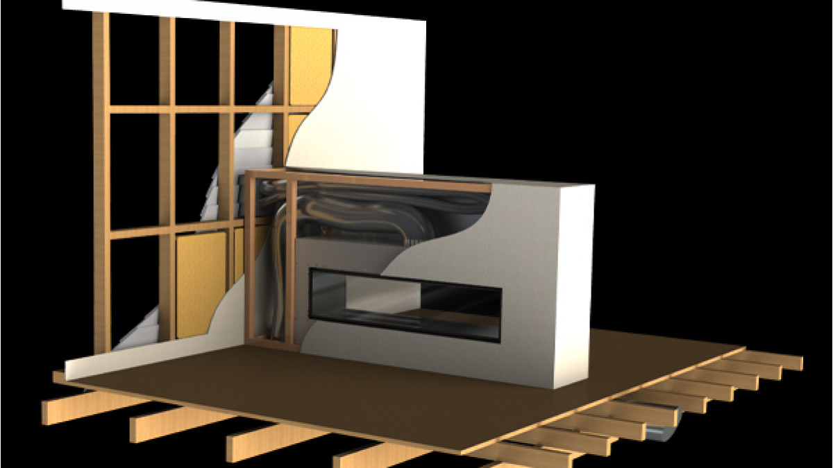 Escea DX1000 and DX1500 gas fireplaces can only create a half island.