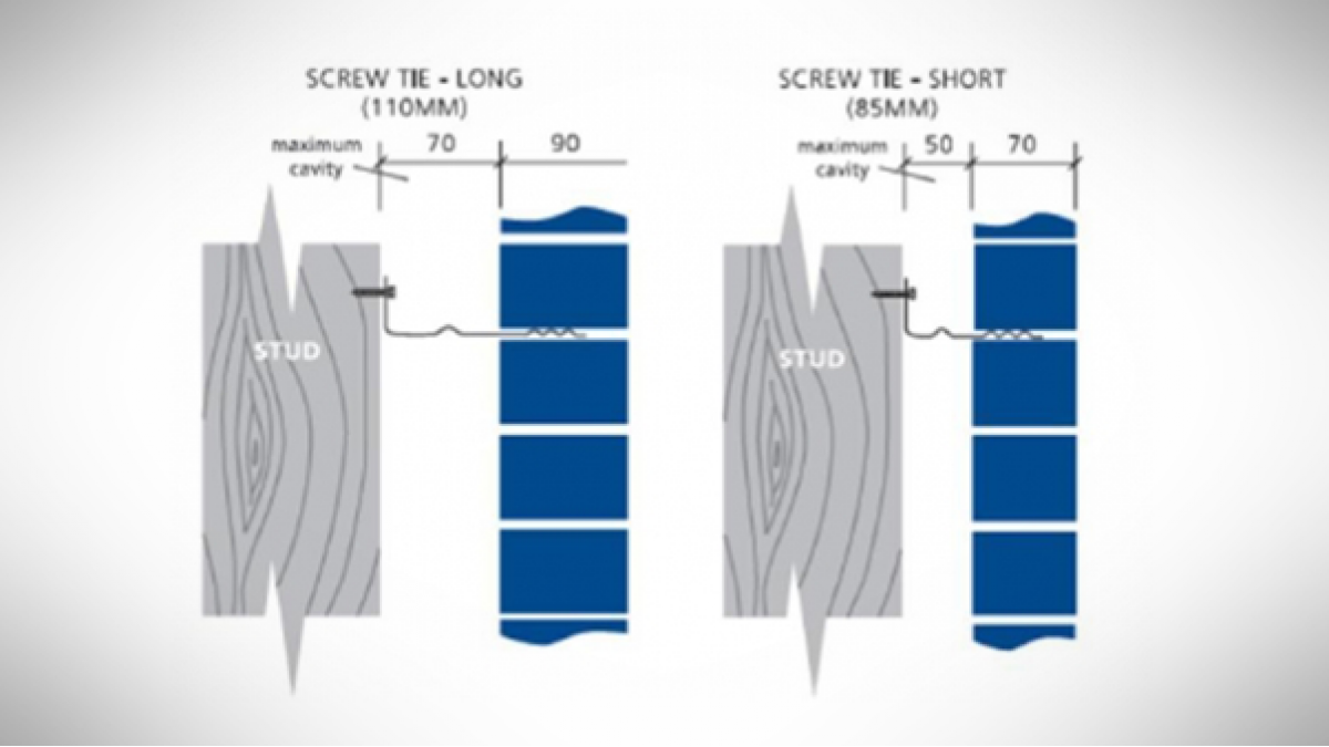 Masons batch test the galvanizing on every single batch of brick ties.<br />
