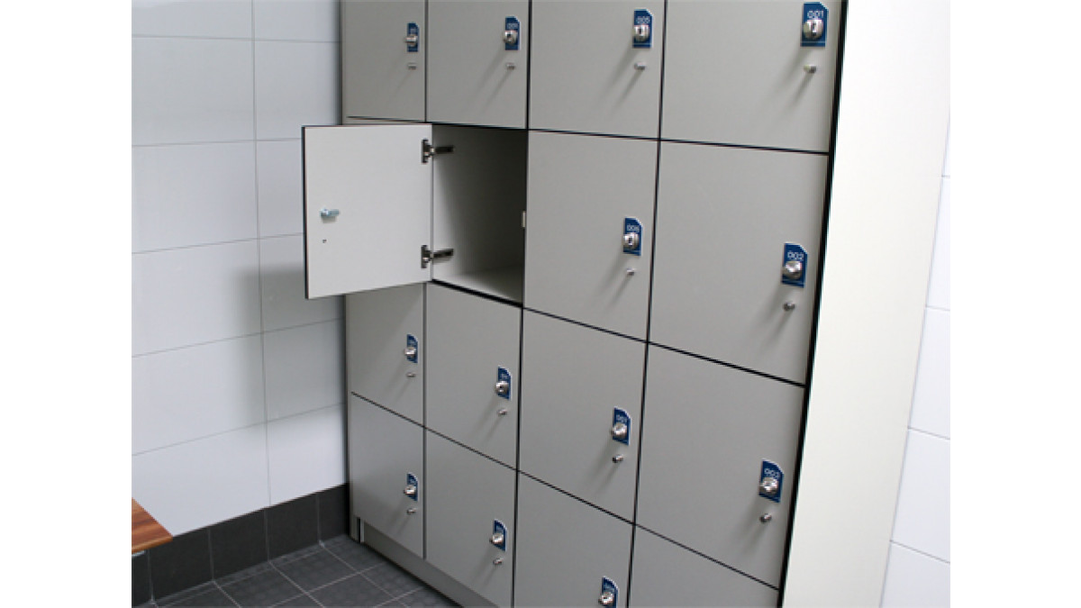 Each locker bay is made to order and can be customised to fit most applications.