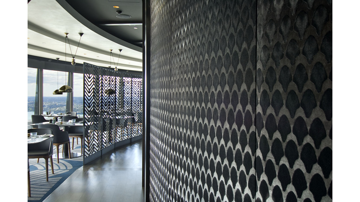 The new Peter Gordon restaurant, The Sugar Club on level 53 of the iconic Sky Tower improved the level of acoustic comfort for its patrons by incorporating Asona’s Snaptex.