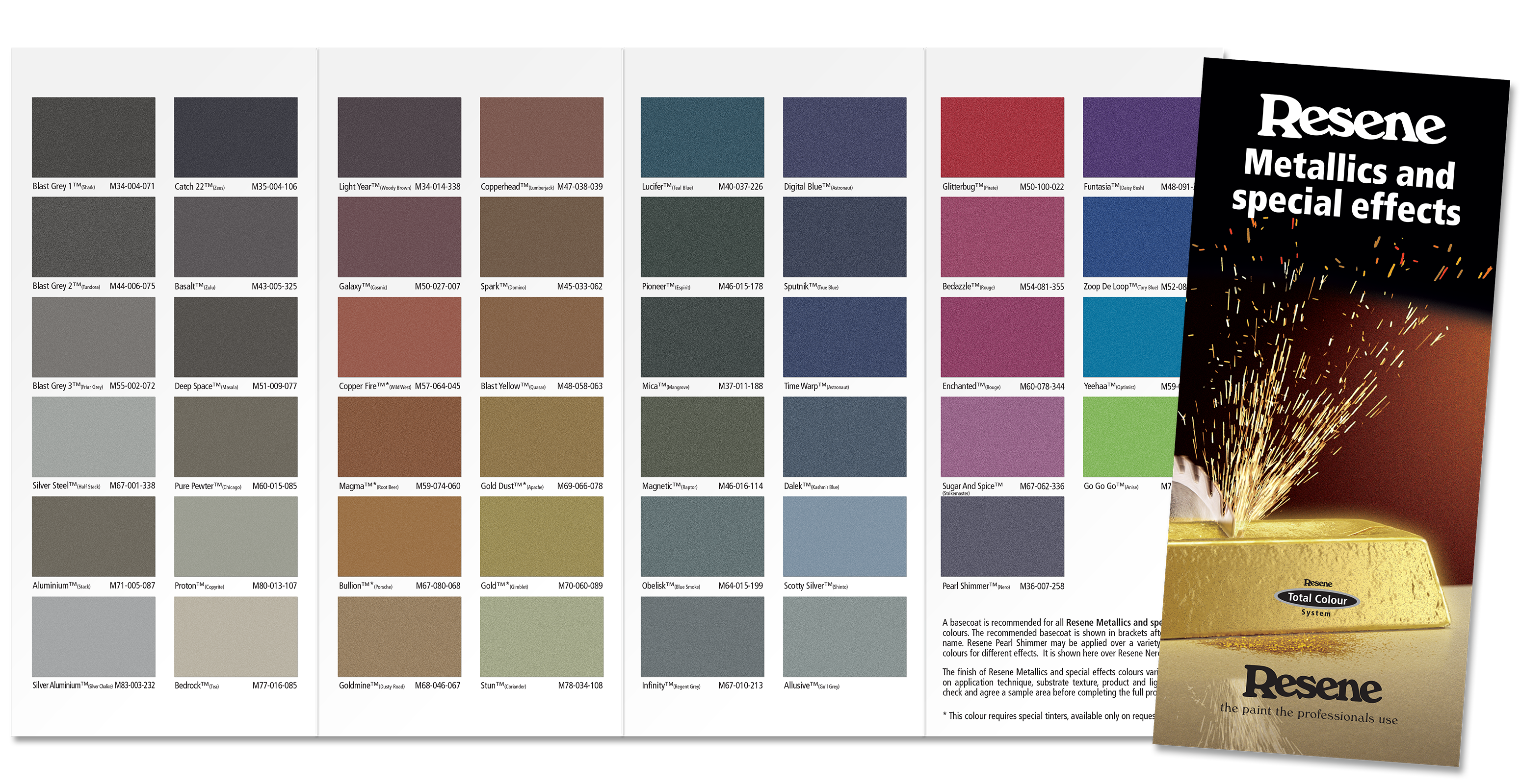 Resene Exterior Colour Chart