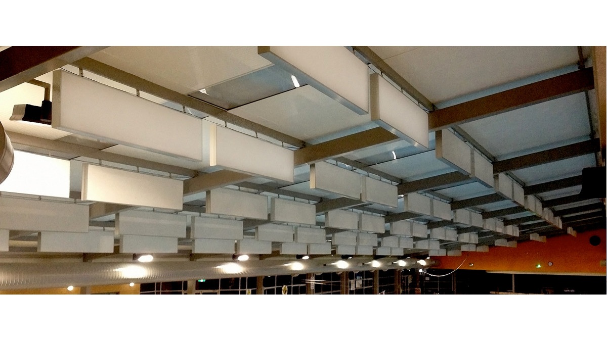 Quietspace Panel – Hanging Baffles.