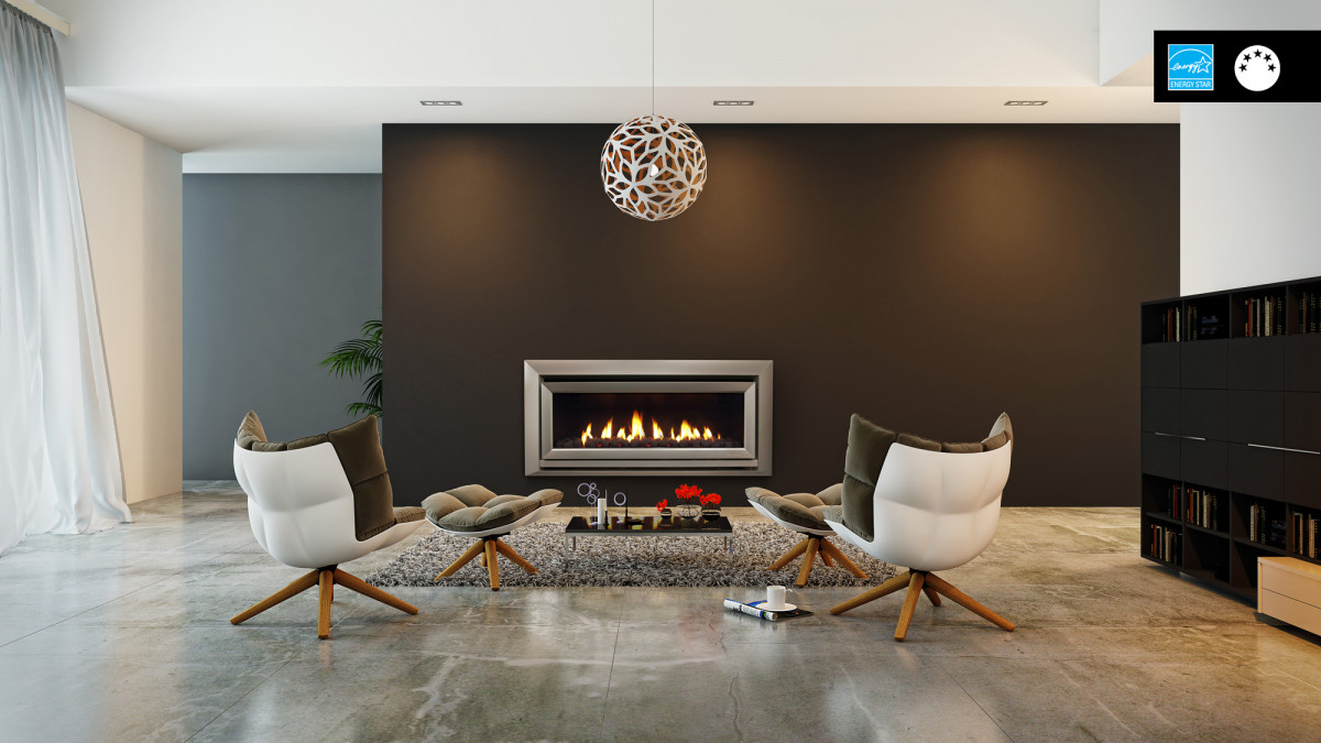 Escea DL1100 High Efficiency Gas Fireplace.