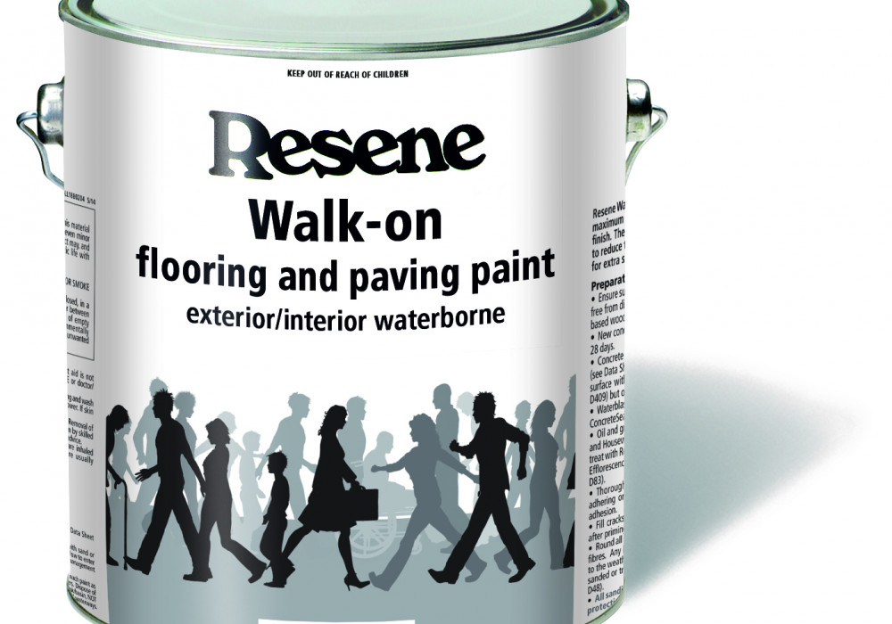 One to Walk on with New Resene Walk-on