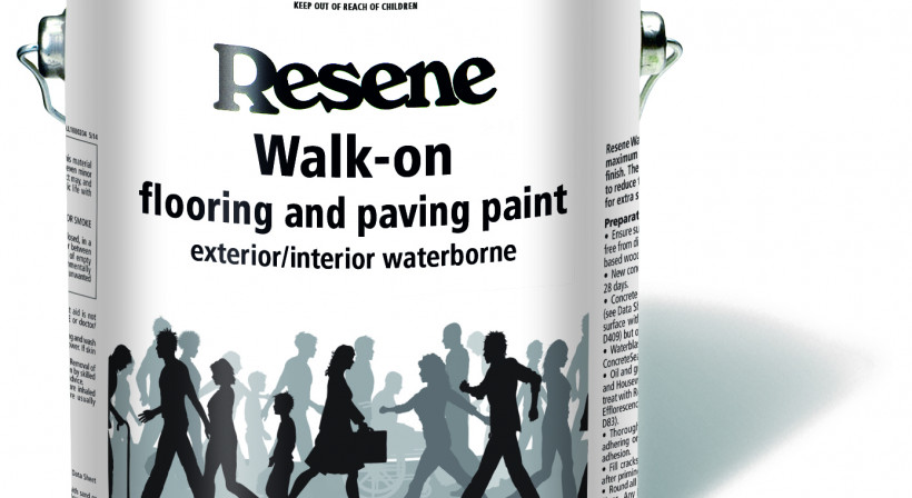 One to Walk on with New Resene Walk-on