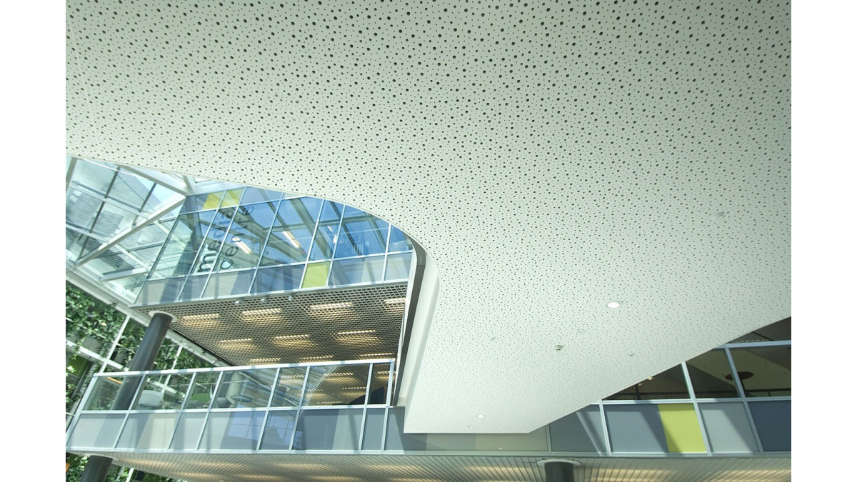 The Cleaneo Random Tile is a feature of the Sir Paul Reeves Building.