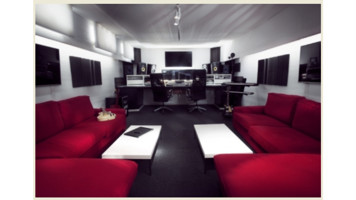Studio in Sweden with Whisper Baffles.