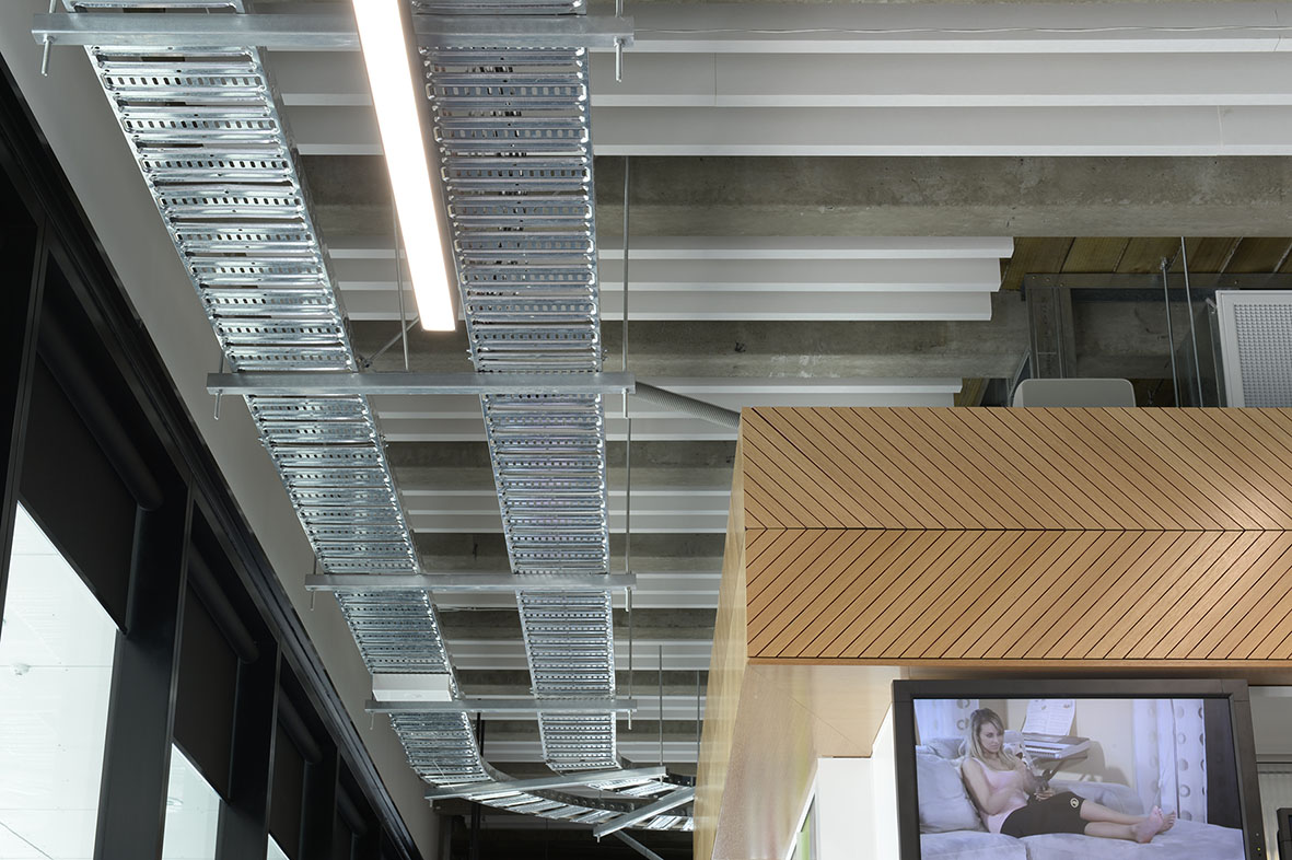 Asona's Acoustic Beams for Deconstructed Spaces