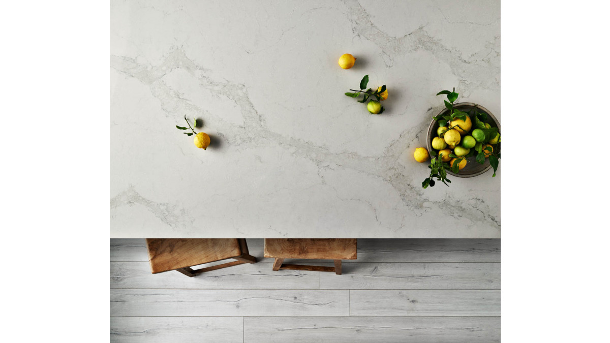 Caesarstone Calacatta Nuvo.