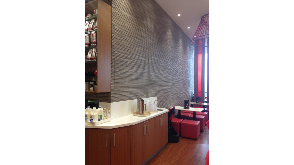 Textured – Ebony Feature Wall.