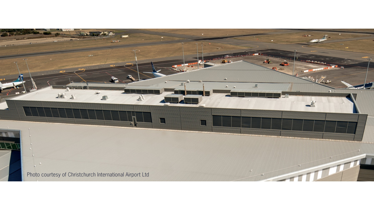 ARDEX Butynol on the plant deck of Christchurch International Airport Ltd.