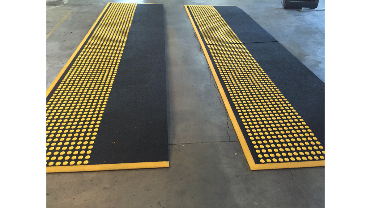 Completed Ramps prior to dispatch.