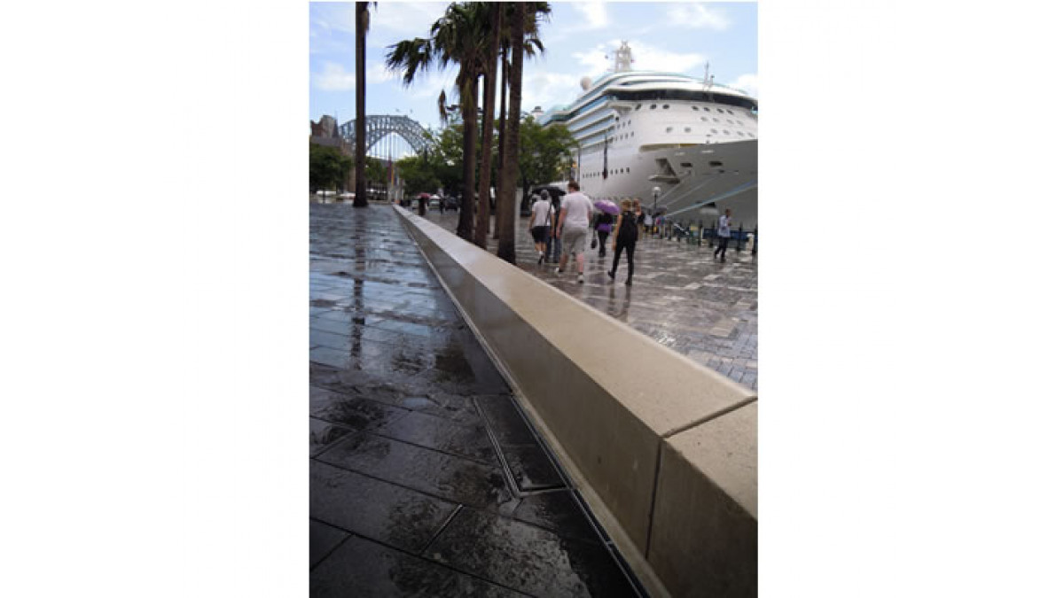 Brickslot at Museum of Contemporary Art, Sydney Australia.