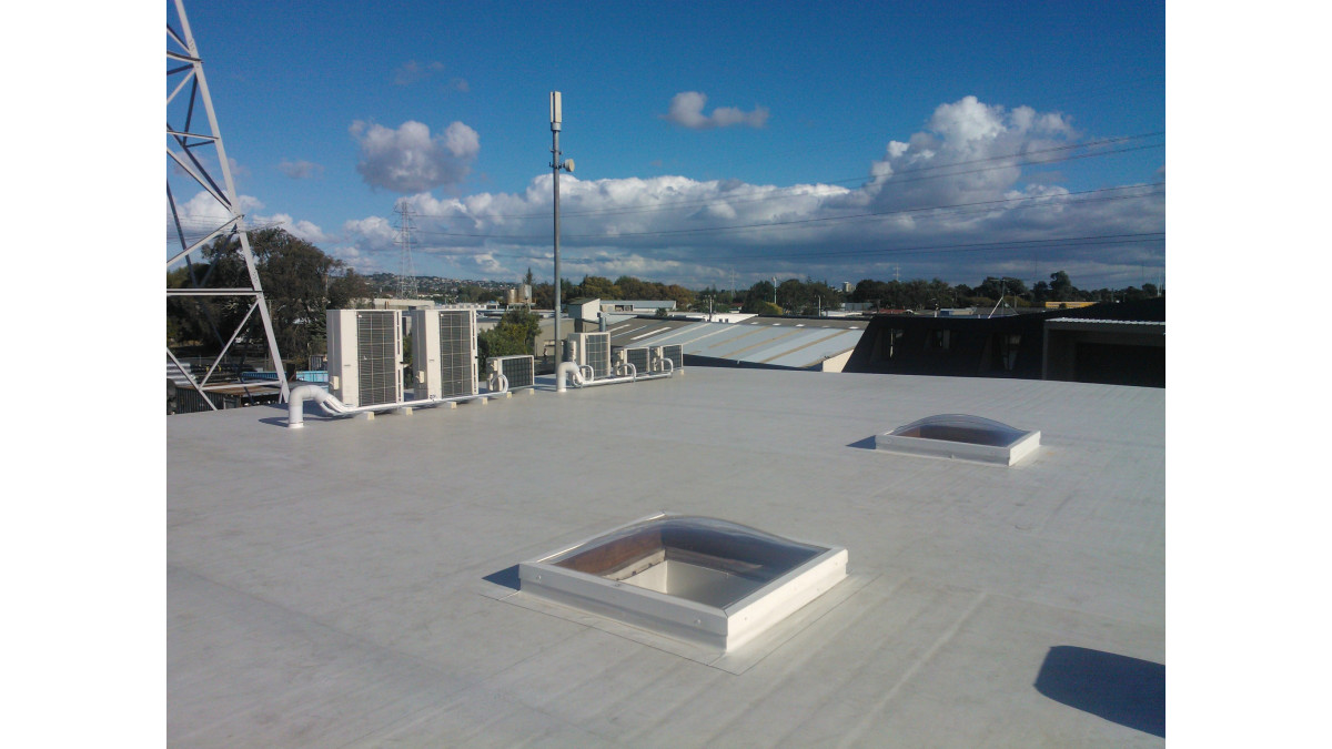 The final finish of Viking Group's new Warm Roof System.