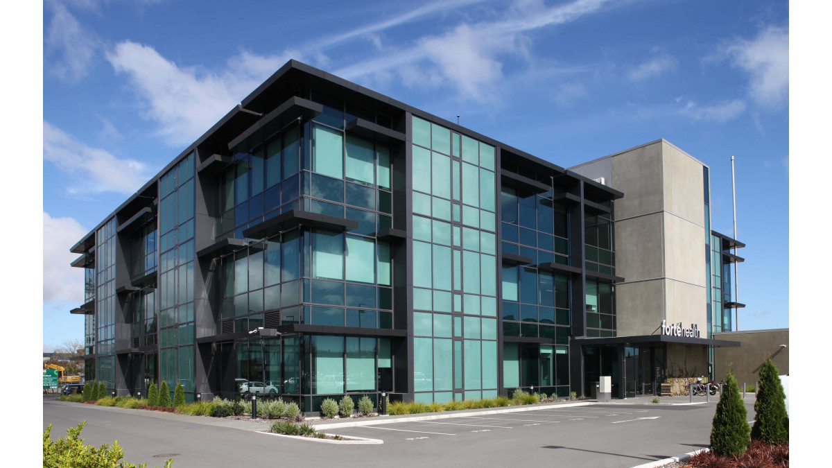 The Forté Health building is a four Green Star-rated hospital.