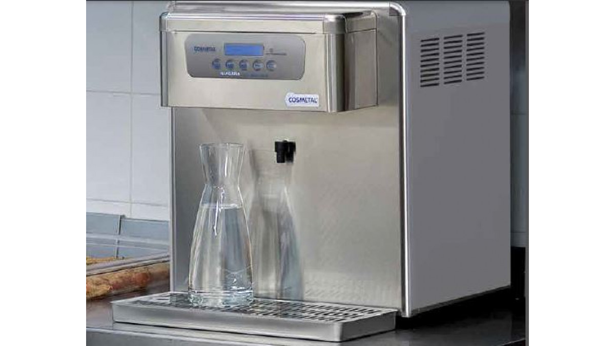 Cosmetal chilled sparkling for hospitality — benchtop units.