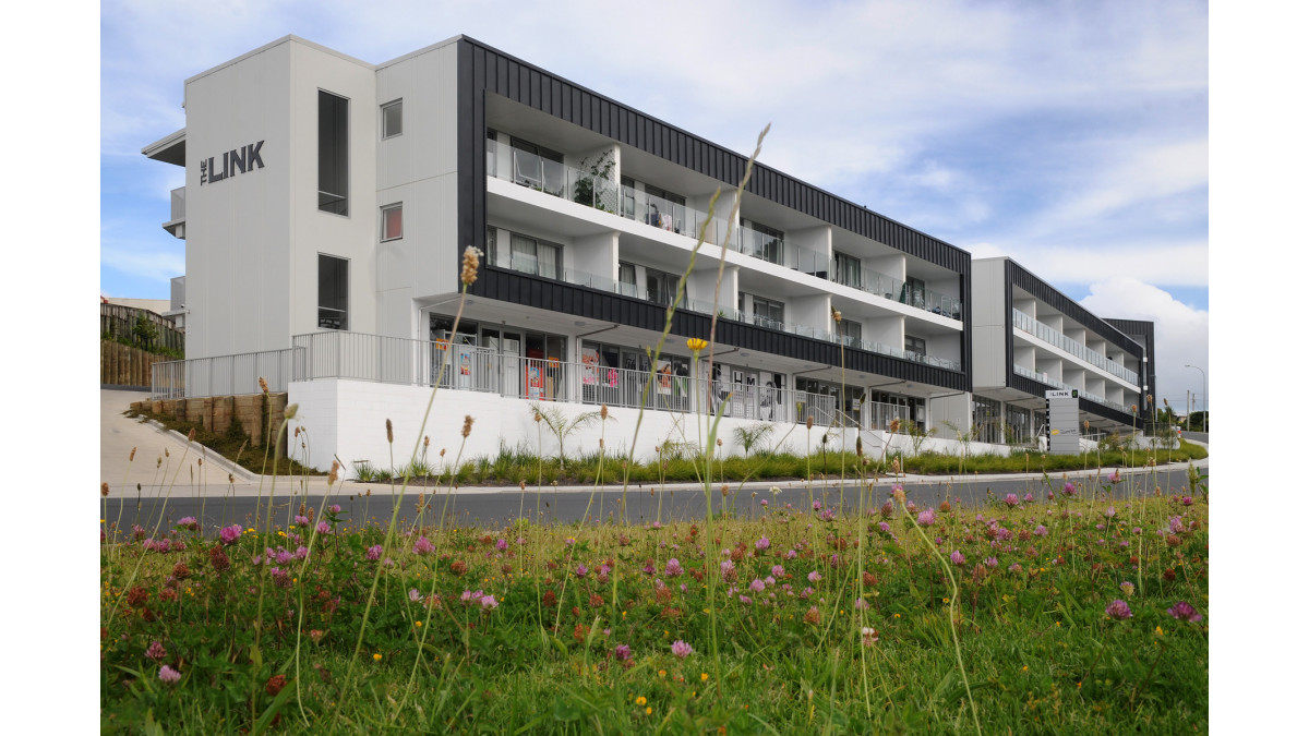 THE LINK Apartments with Unex Glass Balustrades.