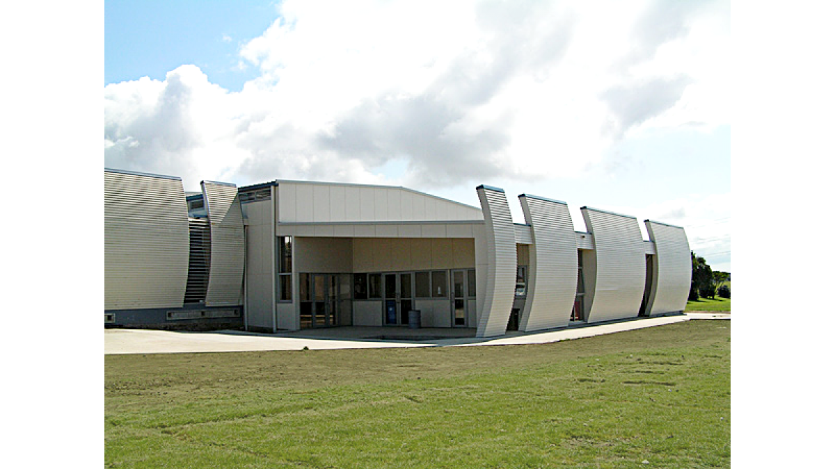 Another project by Allco —Tangaroa College Gymnasium, Otara. 