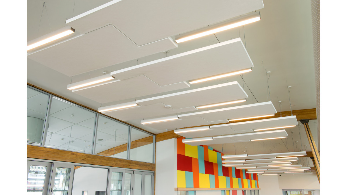 Otahuhu Recreational Precinct Library — Interlocking Cloud Panel.