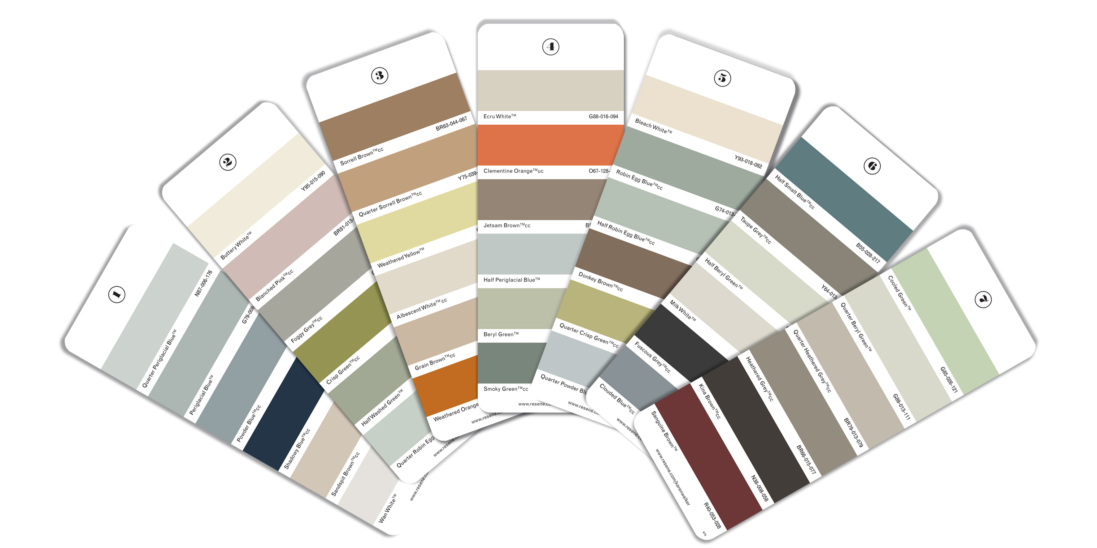 Resene Exterior Colour Chart