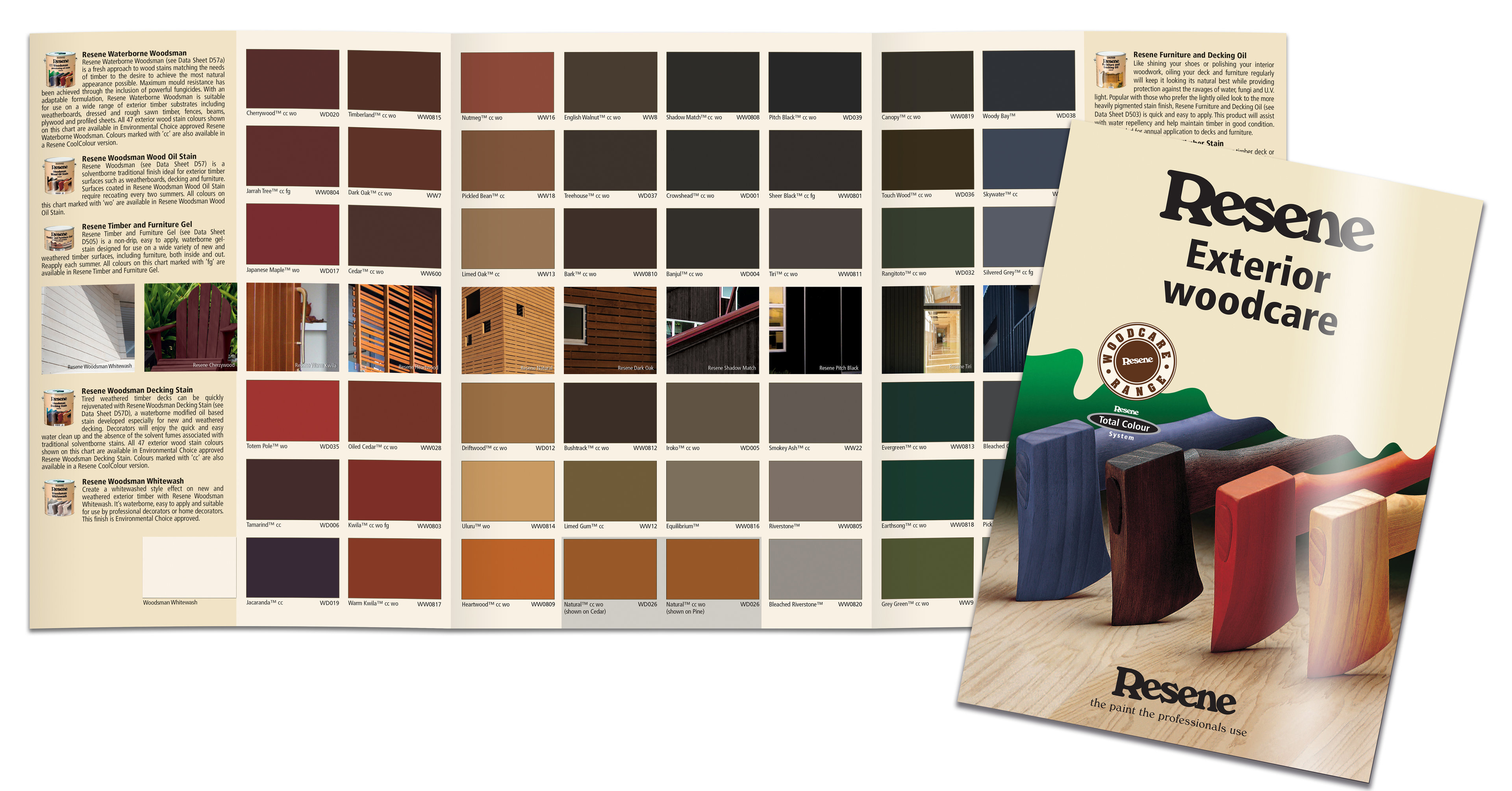 Resene Exterior Colour Chart