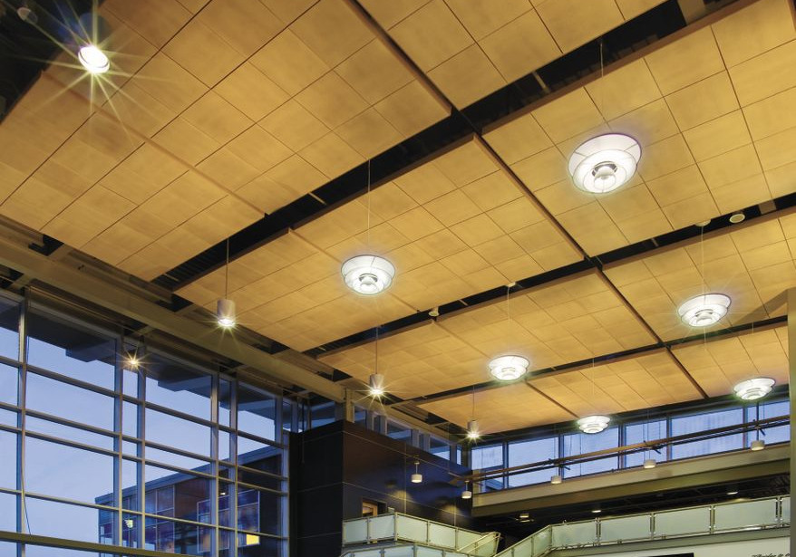 Forman Offers Flexible Design with Timber Coated Metal Ceilings