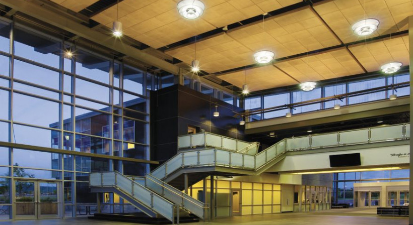 Forman Offers Flexible Design with Timber Coated Metal Ceilings