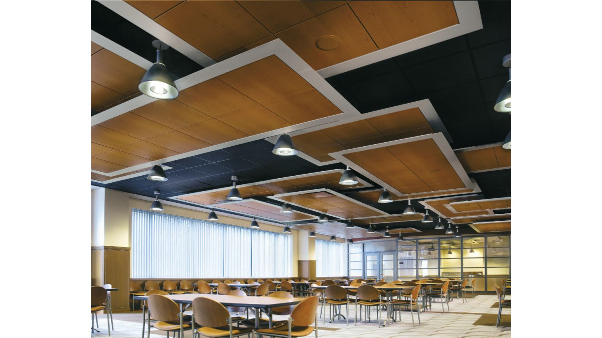 Timber Coated Metal Ceilings Eboss