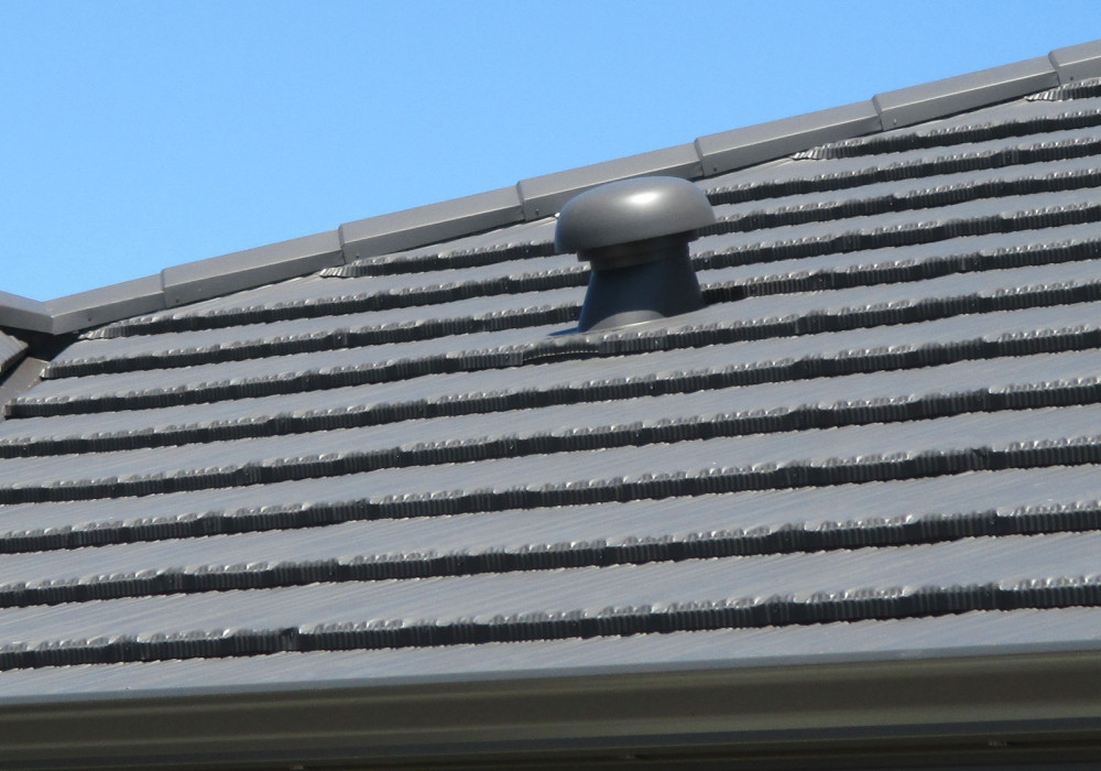 Integrated Metrotile Vents Installed at Riverhead Home
