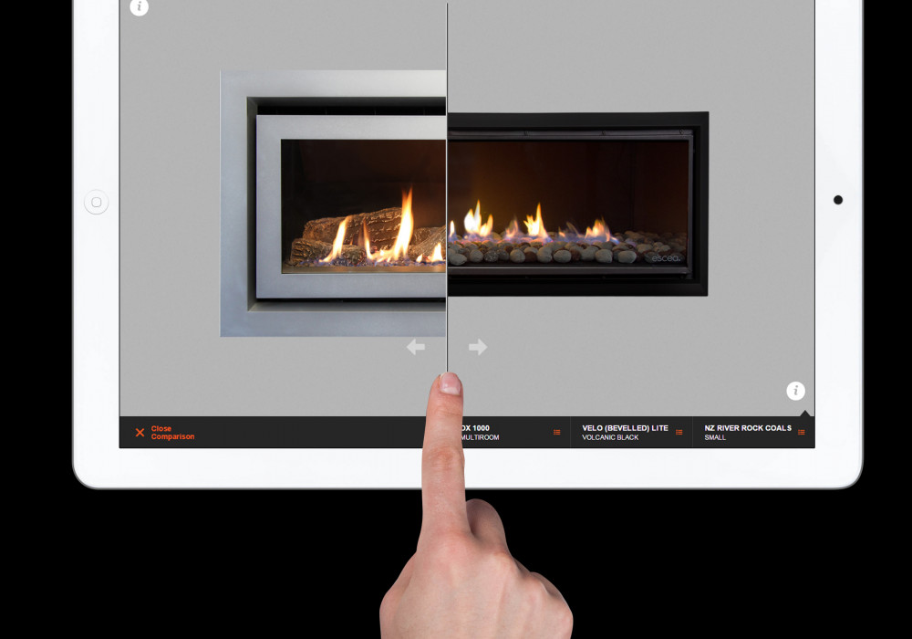 Compare Fireplace Options with Escea's New Interactive Tool
