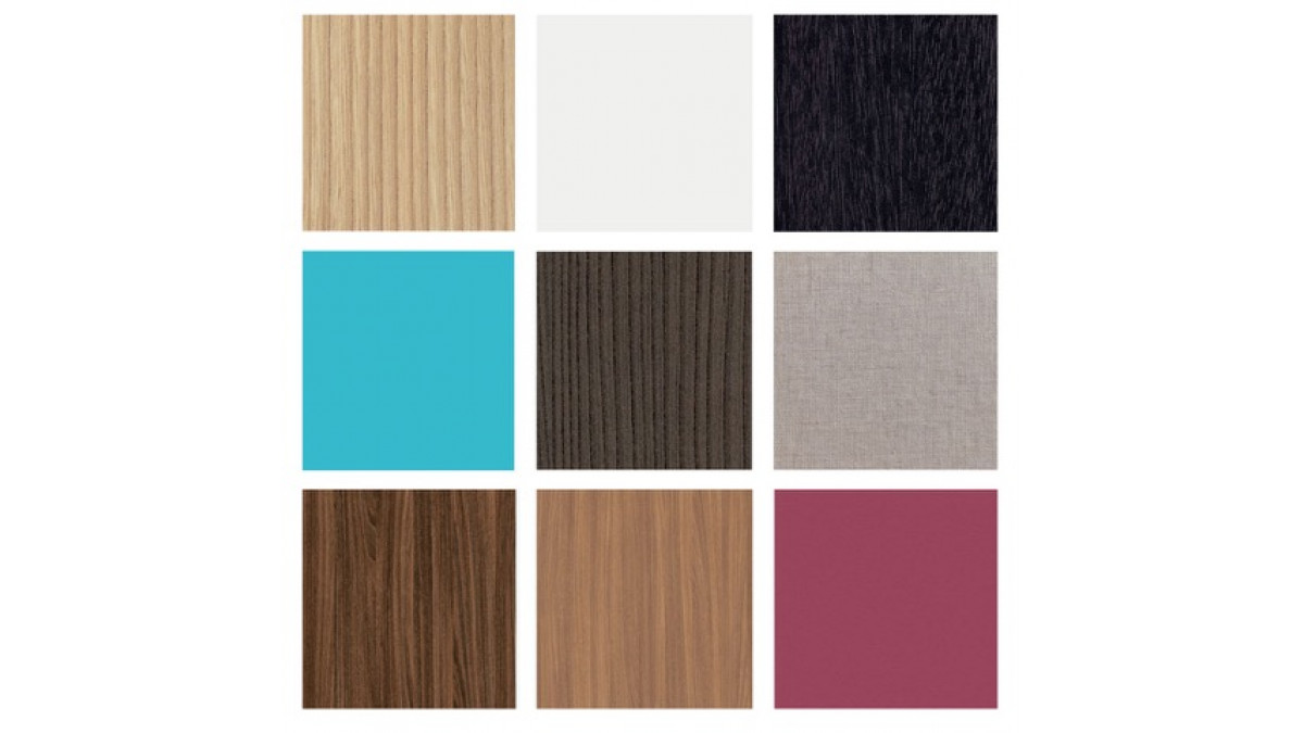 The new range of Melteca colours.