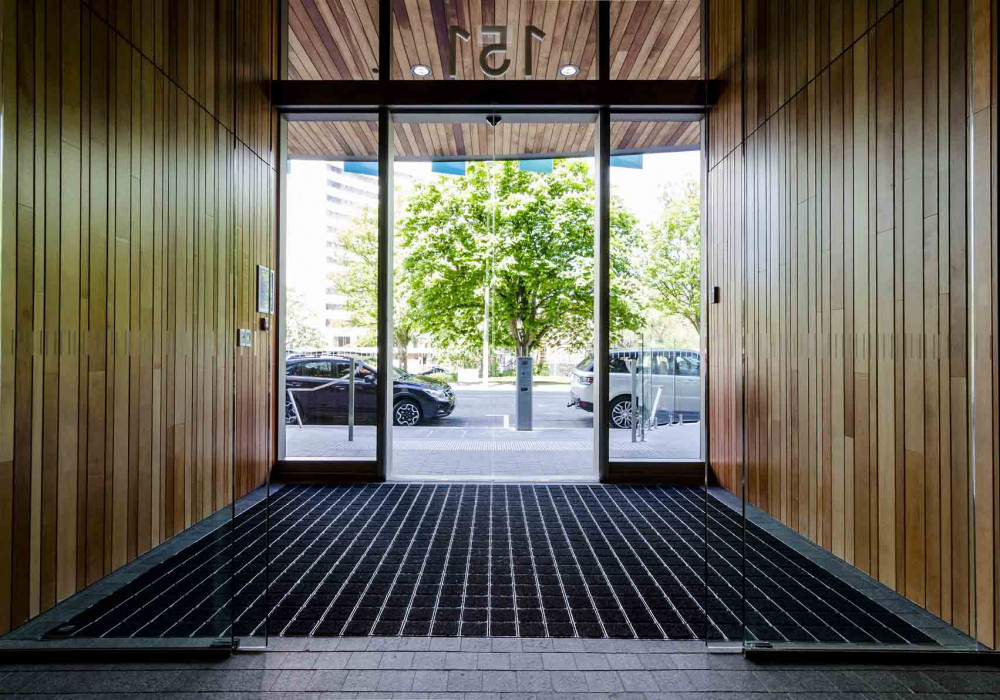New Christchurch Building Benefits from Efficient Shuttle Entrance Matting