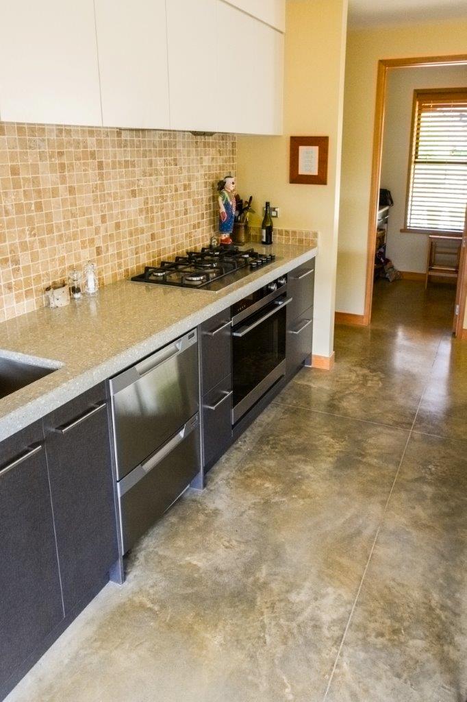 Coloured Concrete Floors Make Beautiful First Impression EBOSS